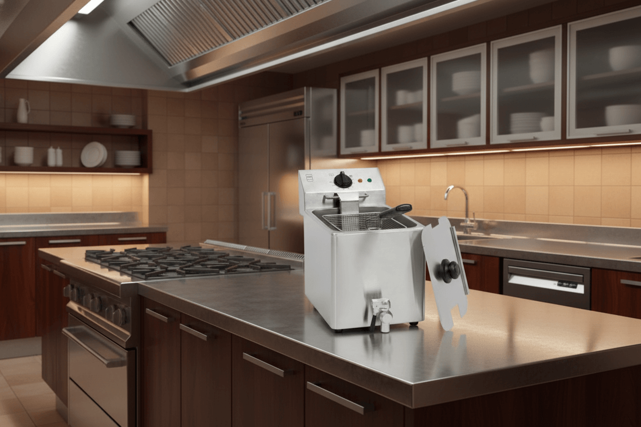 METRO PROFESSIONAL Profi elektrická fritéza 8l GDF3008 11